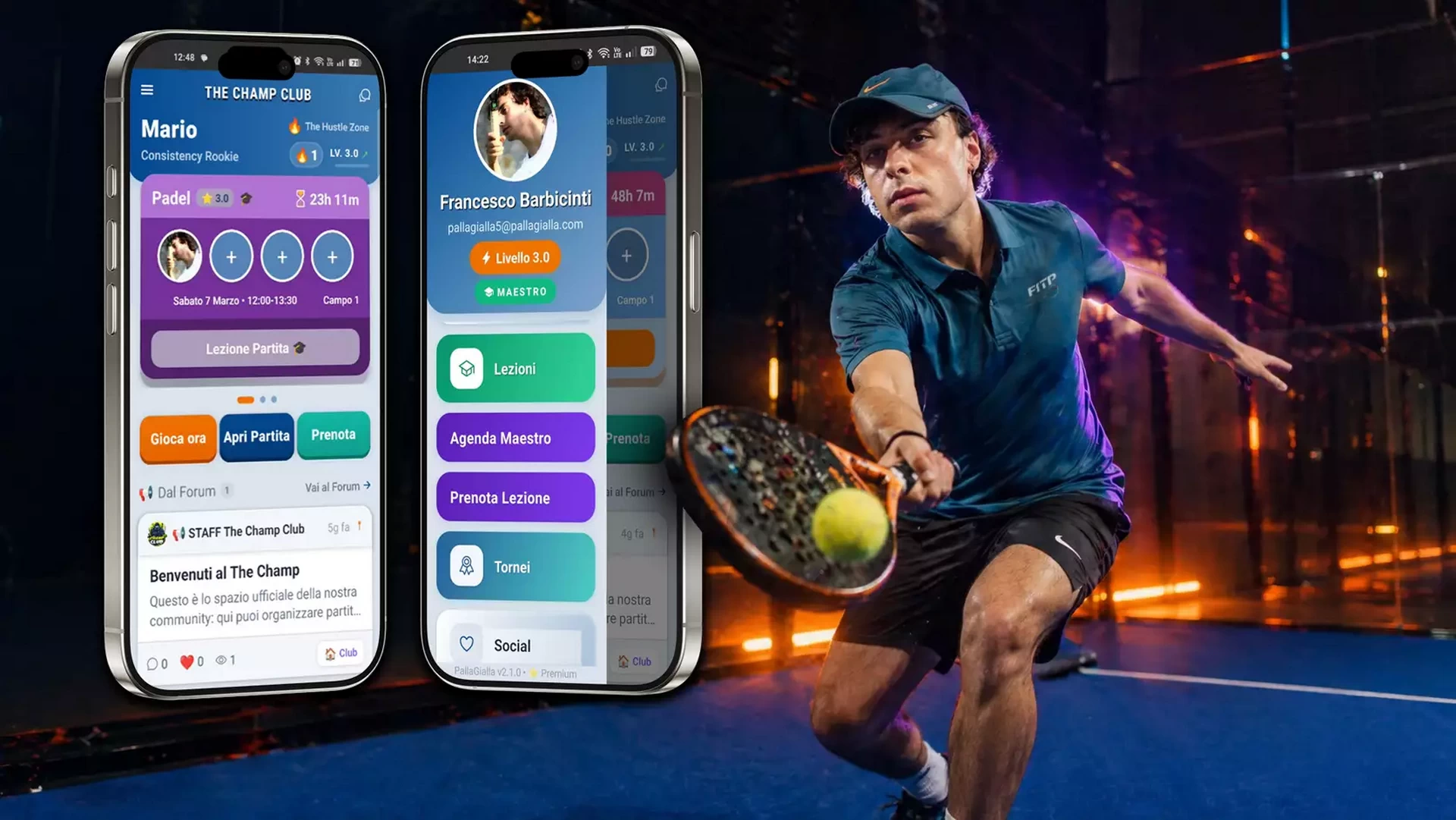 Gestire i maestri di un circolo padel: lezioni, calendari, pagamenti senza WhatsApp e fogli Excel